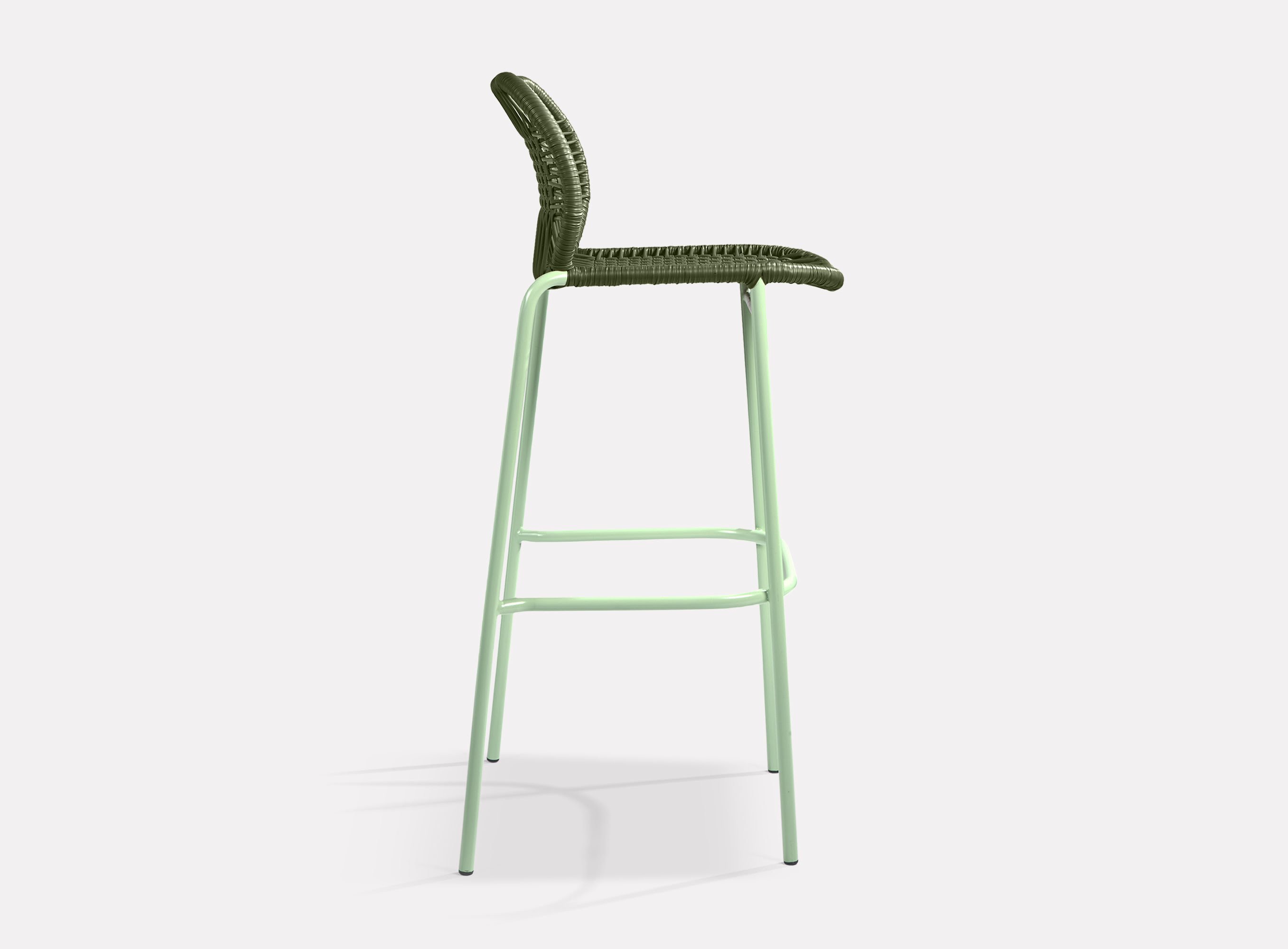 Cielo Olive Green Bar Stool by Ames Living Curio